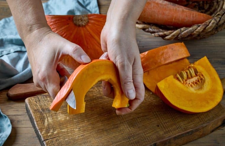 Découvrir la technique infaillible pour éplucher le potimarron sans effort